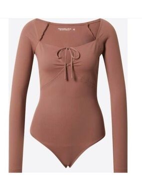 Abercrombie & Fitch Soft A&F Collection Brown Bodysuit